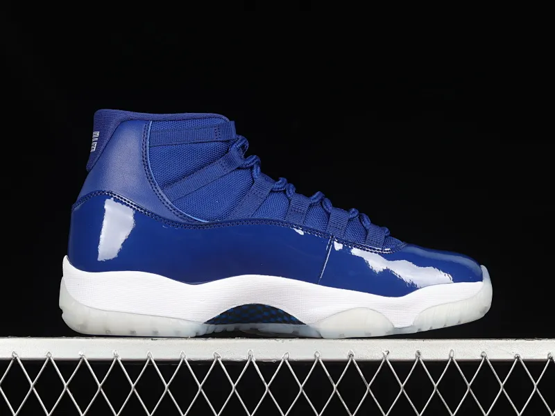 All categories Air Jordan Jordan series basketball shoes Air Jordan 11 F version Air Jordan 11 "Navy Blu" AJ11 Joe 11 navy blue high-top basketball shoes AT7802-115